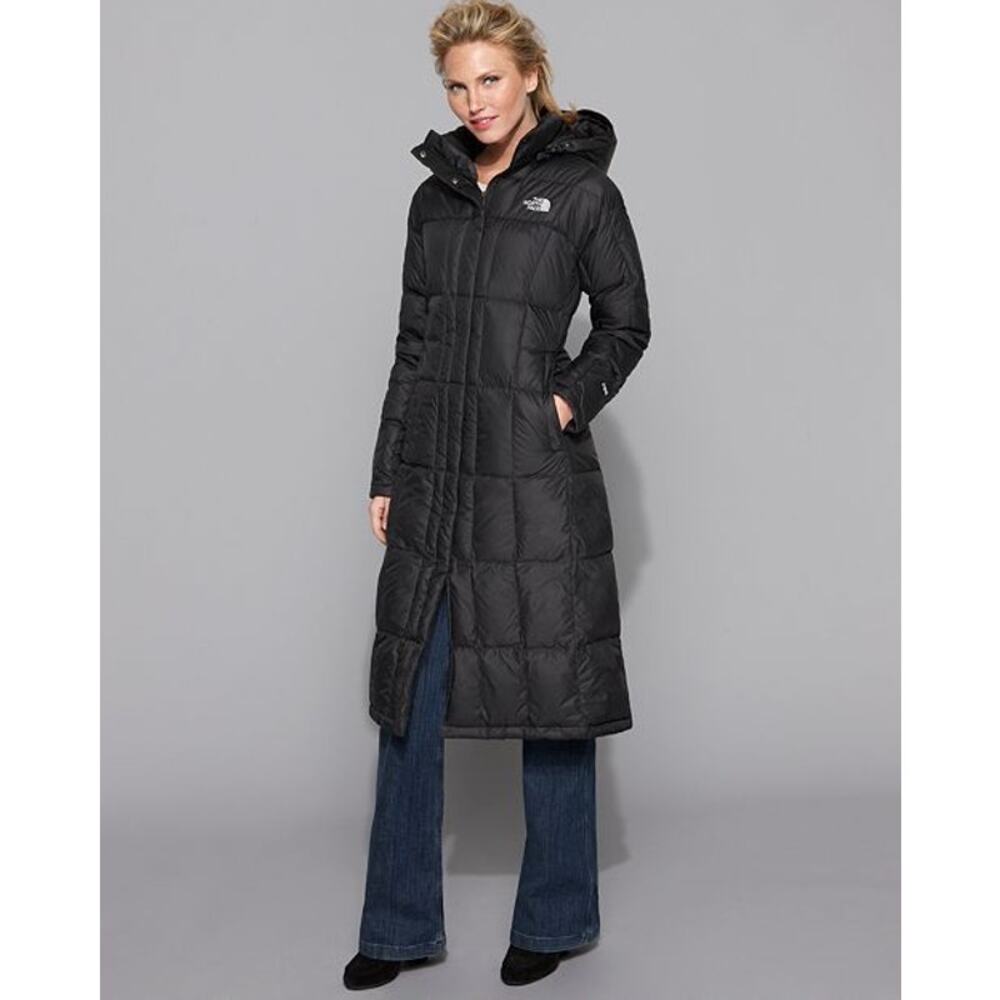 The North Face Triple C Long Puffer Jacket in Black Size XL